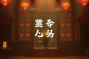 《最后一班轮渡》封面，黄昏水面上的渡船尾灯